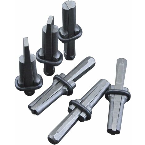 Industrielle16mm Plug Wedge et plumes cales béton Marbre Granite Rock Pierre Splitter Outil à Main