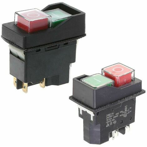 Kld-28a Interrupteur magnétique étanche Interrupteurs à bouton-poussoir antidéflagrants 220v Ip55，Interrupteur pour trancheuse