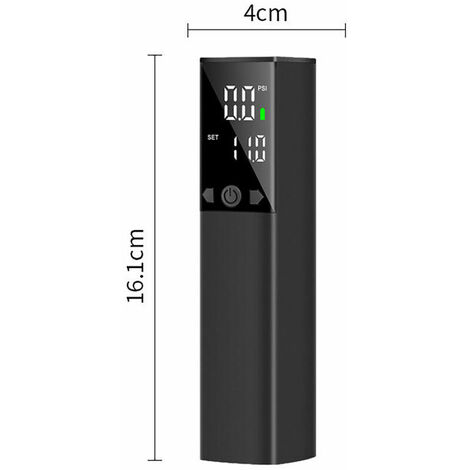 Pompe à bille électrique, pompe à air intelligente bille rapide portable  avec manomètre précis et LCD numérique D
