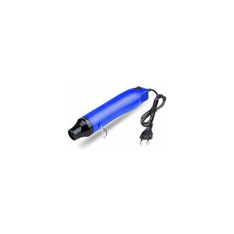 Décapeur Thermique, Mini Pistolet à Air Chaud 300W (Bleu)