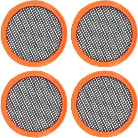 Lot de 4 filtres de rechange pour aspirateurs sans fil Philips SpeedPro et SpeedPro Aqua - Filtres compatibles FC8009/01 FC6721 FC6722 FC6723 FC6724 FC6725 FC6726 FC6727