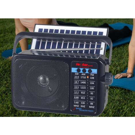 Radio AM/FM portable, radio analogique à piles, alimentée par courant alternatif,