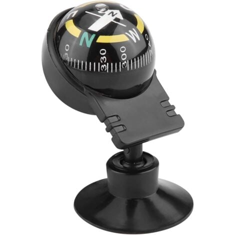 Boussole voiture haute précision pour randonnée hors route - Design compact 3x3x6cm - Utilisation facile - Accessoires voiture