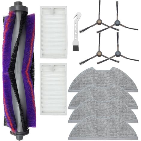 Kit Accessoires Pour Robot Aspirateur Eureka NERE10s - Brosse, Filtres, Chiffons