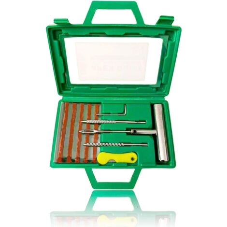 Kit Réparation Crevaison Pneus Apexdrive - 5 Mèches Pré-collées - Pour Voiture, Moto, VTT, Tracteur