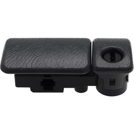 Couvercle Poignée Boîte à Gants Audi A3 S3 8P 2004-2012 - Noir ABS