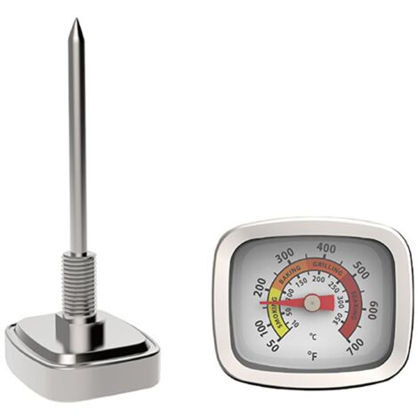 Thermomètre Four Bimétal Pour Barbecue, Pour Camping En Plein Air, Jauge Pique-nique, Gril, Fumoir