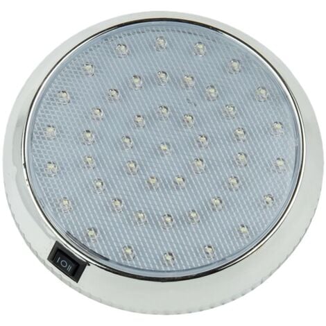 Éclairage intérieur de camping-car – 12 V 46 LED pour toit de voiture, caravane, caravane, bateau, véhicule marin