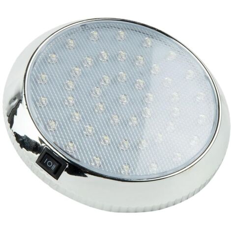 Éclairage intérieur de camping-car – 12 V 46 LED pour toit de voiture, caravane, caravane, bateau, véhicule marin