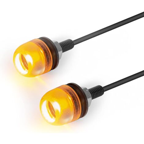 RUIZHI Feux Clignotants à LED Pour Moto 4 PièCes, Feux Clignotants 12