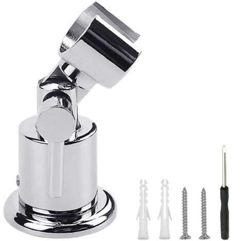 Support De Pommeau De Douche à 180 Degrés, Support Mural En Métal, Pivotant Et Réglable. | Leroy