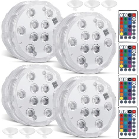 Lot De 10 Feux LED étanches GUUZI – 12 V, 1,5 W, IP68, Blanc, 75 Lm, Pour Sous-marin, Navigation, Intérieur Utilitaire