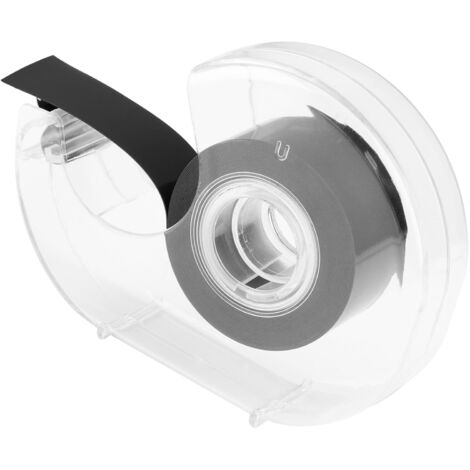 Bande Adhésive Aimantée MEGACREA DIY - 1,2 Cm De Large, Dévidoir De 3 Mètres, Couleur Noire