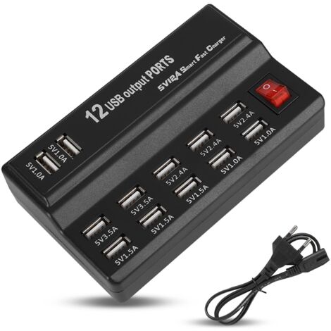 Chargeur Adaptateur Pour Tablette VD TECH – 10W 5V – Marque Visiodirect – Neuf – Garantie 1 An