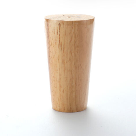 4 Pièces Pied De Meuble Bois 10cm Pieds De Table En Bois Inc