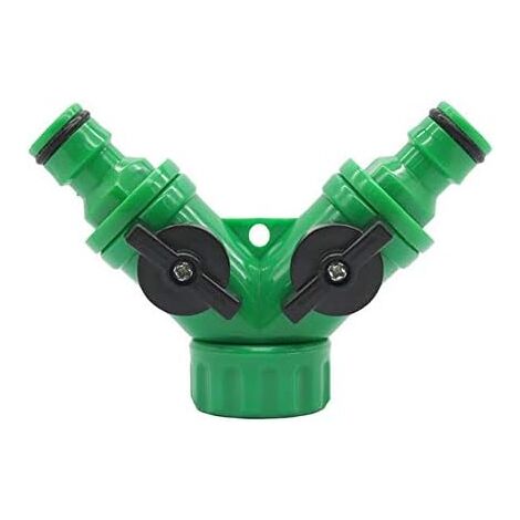 Kit Tuyau Arrosage Court 5m - Avec Connexions Rapides & Adaptateur Robinet Universel - Pour Chariot, Nettoyeur Haute Pression