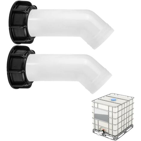 Adaptateur de réservoir de vidange IBC 3 pièces Adaptateur de couvercle de réservoir d'eau en