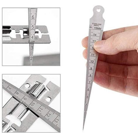 Jauge D'Ouverture Conique 1-6.5mm En Acier Inoxydable - Outil De Mesure Précis Pour Diamètres Intérieurs