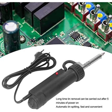 Pompe à Dessouder Électrique Ejoyous - Aspirateur à Soudure Automatique 220V, Avec Buses - Pour Circuits - 8