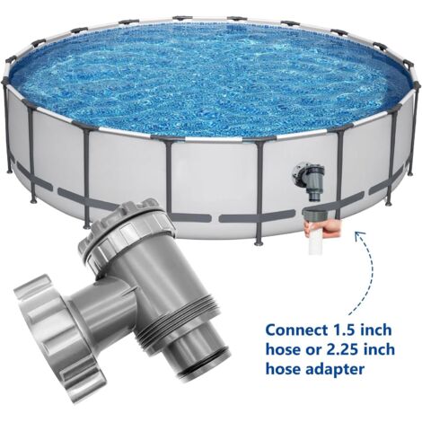 Vannes à Piston Pour Piscine Intex - Compatibles Pompes Filtration 28635EG, 28633EG, 28671EG