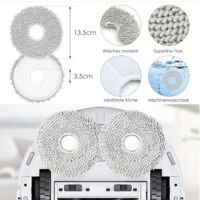 12 Sacs Aspirateur Pour Ecovacs Deebot X1/T20 Omni - 3.2L Capacité
