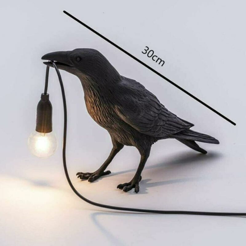 E12 LED chanceux oiseaux mur lampe Lampe de table Pour Chambre, Style:  Looking mur lampe, prise