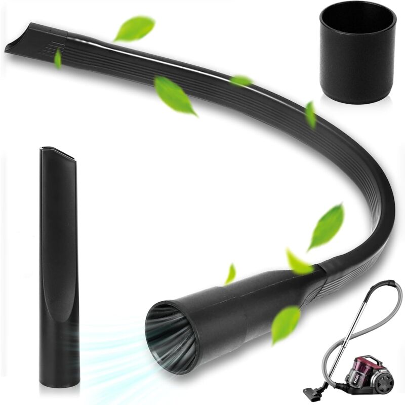 Suceur Aspirateur Flexible - Buse Plate 62cm - Pour 35/32mm - Nettoyage Meubles Et Voiture