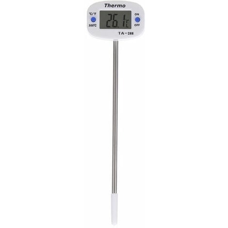 Thermometre Numerique, Sonde Longue, Pliable