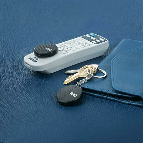 Localisateur de clés Bluetooth pour Clés, Portefeuilles, Sacs à Dos et  Tablettes – Résistant à l'eau avec Batterie Remplaçable