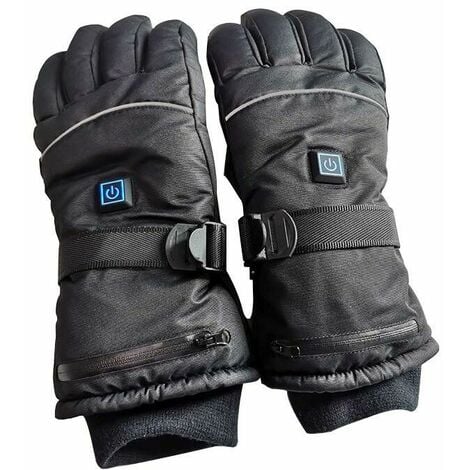 Veste et gilet de protection gants chauffants thermostat trois vitesses  chauffant ski gants anti-froid épaissis