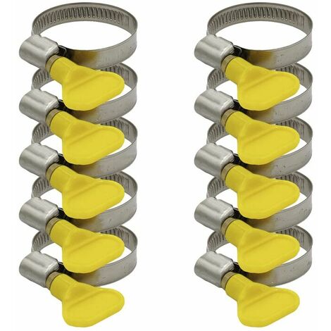 Kit de colliers pour tuyaux RS PRO Collier de serrage, Acier