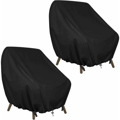 Housse de chaise de patio Housse de rangement imperméable pour meubles  extérieur