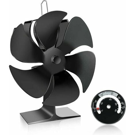 Nouveau 1pc Ventilateur à air chaud Cheminée Ventilateur Lame De