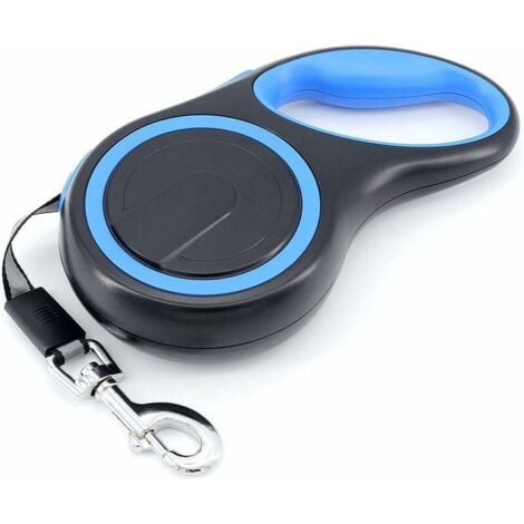 Laisse rétractable pour Chien 8M,Laisse Enrouleur pour Gros Chien,Laisse Chien Enrouleur,Laisse de Dressage Automatique pour Chien jusqu'à 110 lb/50 kg, bleu