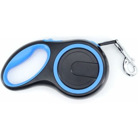 Laisse rétractable pour Chien 8M,Laisse Enrouleur pour Gros Chien,Laisse Chien Enrouleur,Laisse de Dressage Automatique pour Chien jusqu'à 110 lb/50 kg, bleu