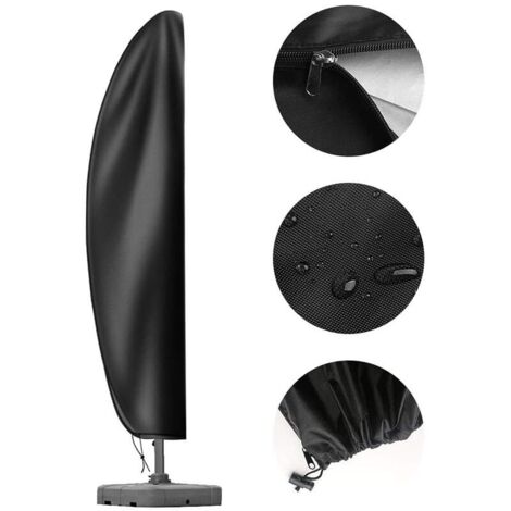 Parasol De Protection Couverture Grand Housse De Protection Parapluie Résistant Aux Intempéries