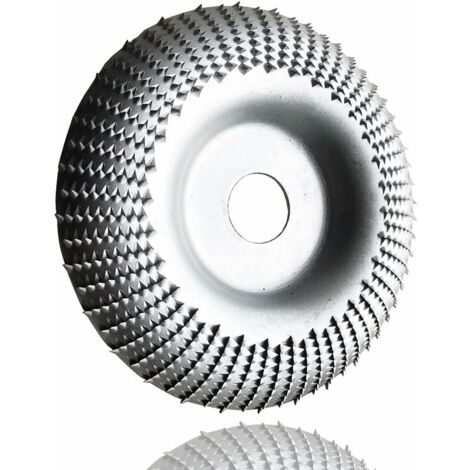 Disque Bois Meuleuse 115 mm,Disque Meuleuse Bois pour le Meulage Grossier des Matériaux, Disque Sculpture Bois Adapté pour 115 mm-125 mmMeuleuse D'angle