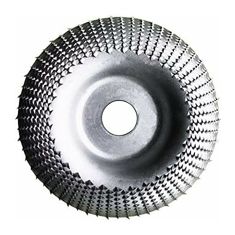 Disque Bois Meuleuse 115 mm,Disque Meuleuse Bois pour le Meulage Grossier des Matériaux, Disque Sculpture Bois Adapté pour 115 mm-125 mmMeuleuse D'angle