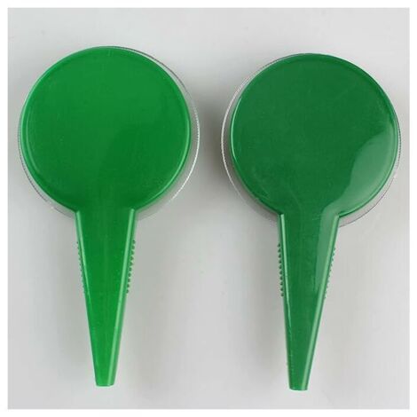 2 PCS Outil De Semis De Jardin Réglable - Semoir Manuel 5 Niveaux Pour Graines Fleurs Légumes