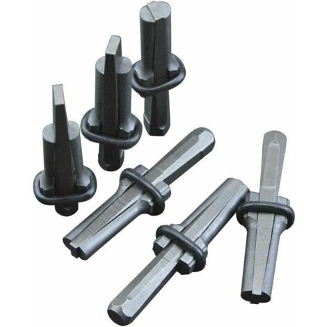 industrielle 14mm Plug Wedge et plumes cales béton Marbre Granite Rock Pierre Splitter Outil à Main