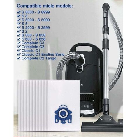 Sac Aspirateur Miele 15 Sacs Pour Aspirateur Miele Complete C3