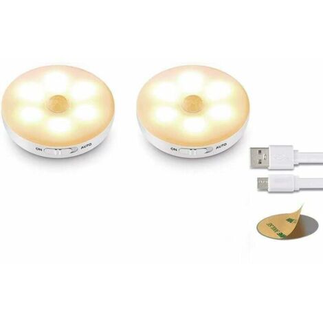 Lampe Detecteur De Mouvement Interieur(6-Packs Jaune), Iceko-Kn Veilleuse Enfant Rechargeable,3 Lampe Detecteur De Mouvement Interieur(6-Packs Jaune), Iceko-Kn Veilleuse Enfant Rechargeable,3