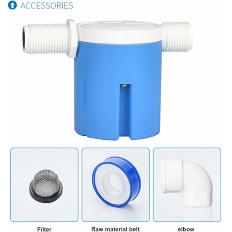 3/4" Vanne à Flotteur Entièrement Automatique, Vanne Piscine