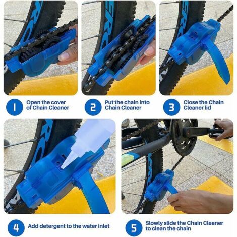 Nettoyeur De Chaîne Alltricks Kit Nettoyage Chaîne Vélo Outils