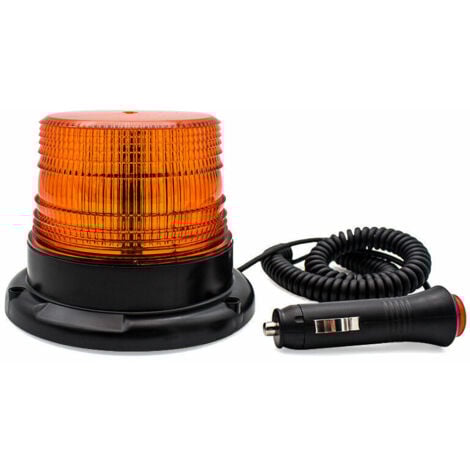 Gyrophare LED，d'urgence signalement lumières pour auto véhicule  Rechargeable（Rouge）