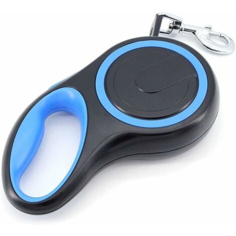 Laisse rétractable pour Chien 8M,Laisse Enrouleur pour Gros Chien,Laisse Chien Enrouleur,Laisse de Dressage Automatique pour Chien jusqu'à 110 lb/50 kg, bleu