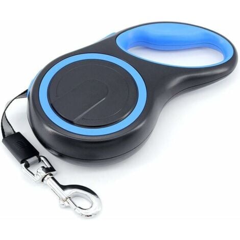 Laisse rétractable pour Chien 8M,Laisse Enrouleur pour Gros Chien,Laisse Chien Enrouleur,Laisse de Dressage Automatique pour Chien jusqu'à 110 lb/50 kg, bleu