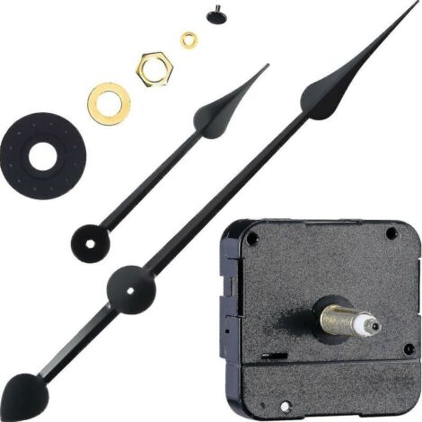 Kit Mouvement Horloge Murale Quartz Arbre Long 31mm - Mécanisme DIY Complet