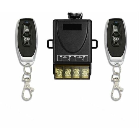 Interrupteur/Module Télécommande Sans Fil 433Mhz - Pour Domotique - Contrôle à Distance - 2 Ans Garantie