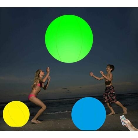 Lampe Solaire Exterieur,Boule Lumineuse Exterieure Solaire à DEL Lampe Flottante étanche Pour Lumiere Solaire Changeante de Couleur Extérieure, Décor de Fête,Piscine,Mariage,Plage,Jardin(1PACK)